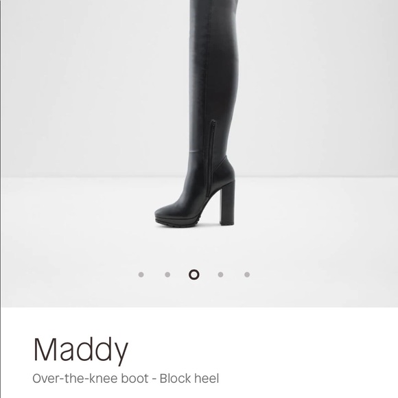 Over the knee boots - block heel - Picture 3 of 11